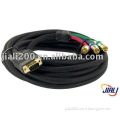 1.8M VGA to 3-RCA component video cable